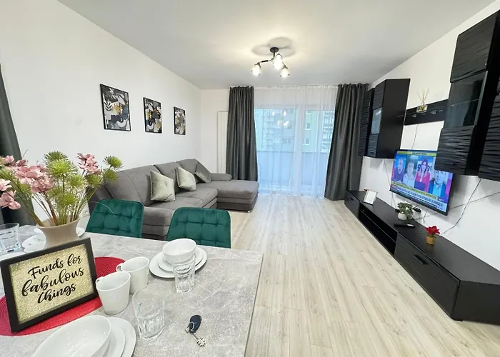 Appartement Coresi Mall Area Luxury Glam *